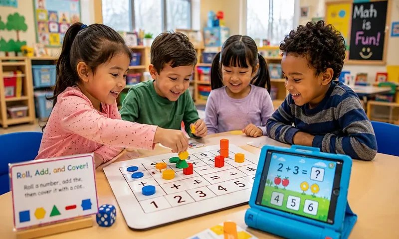 Fun Interactive Math Learning Games for Kids in Kindergarten