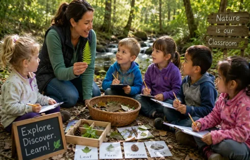 Learning in the Wild: Outdoor Nature-Based Fun for Preschoolers