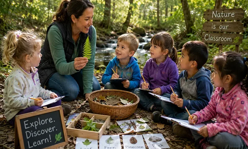 Learning in the Wild: Outdoor Nature-Based Fun for Preschoolers