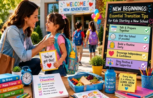 New Beginnings: Essential Transition Tips for Kids Starting a New School