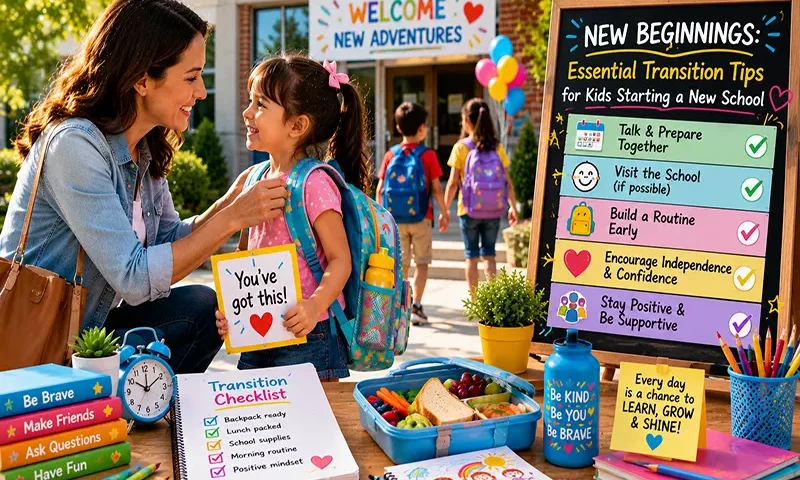 New Beginnings: Essential Transition Tips for Kids Starting a New School