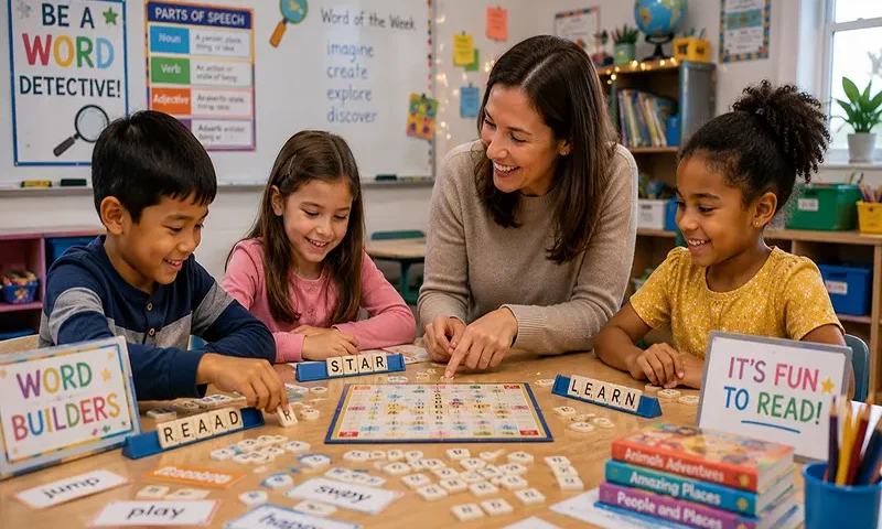 Spelling and Reading Made Fun: Creative Games for Elementary Students